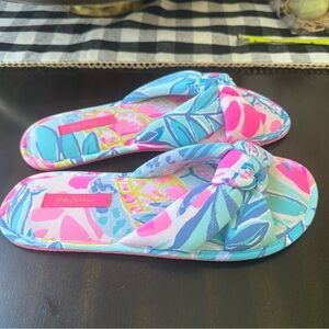Lilly Pulitzer padded Slides